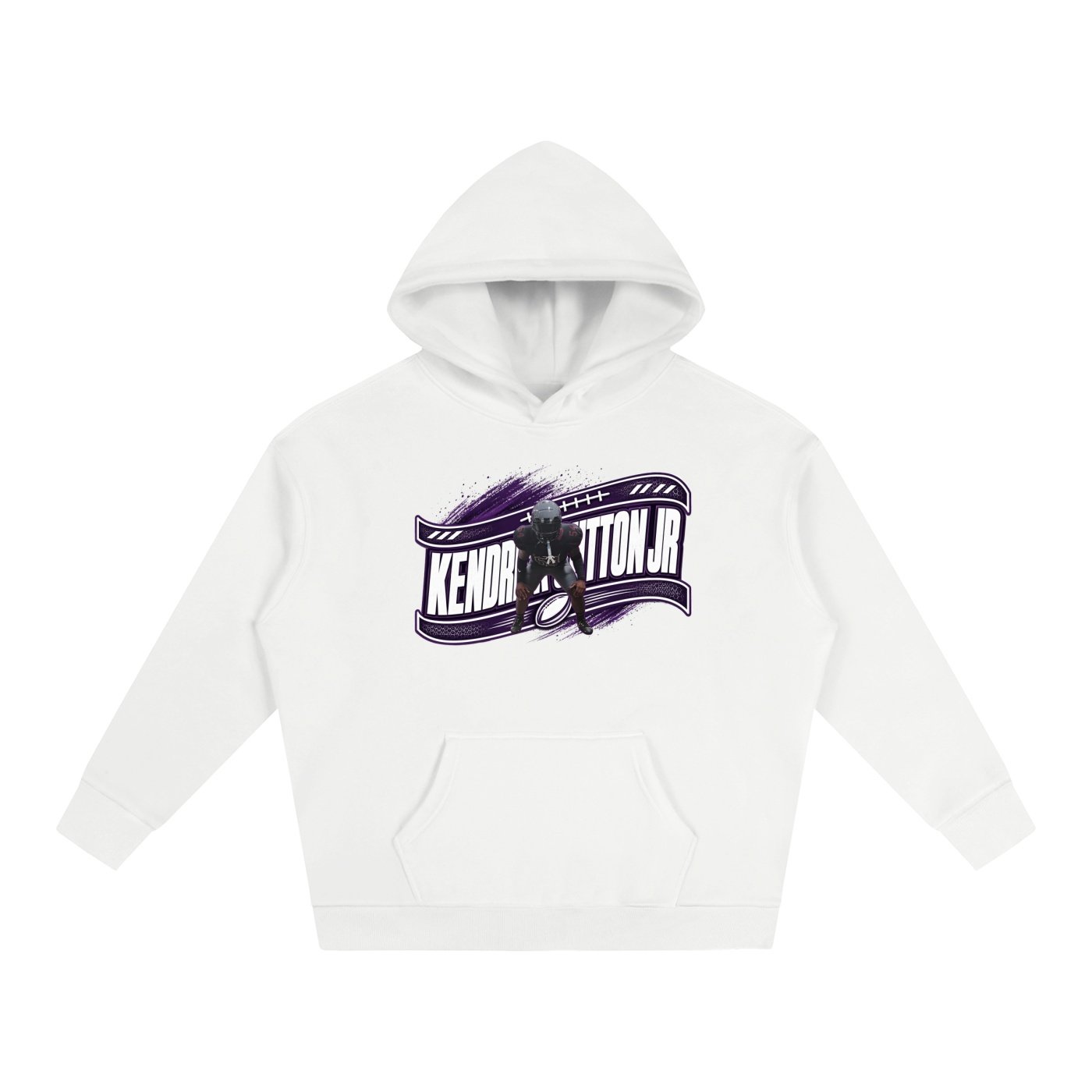 Kendrick Oversize Fleeced Hoodie - Image 2