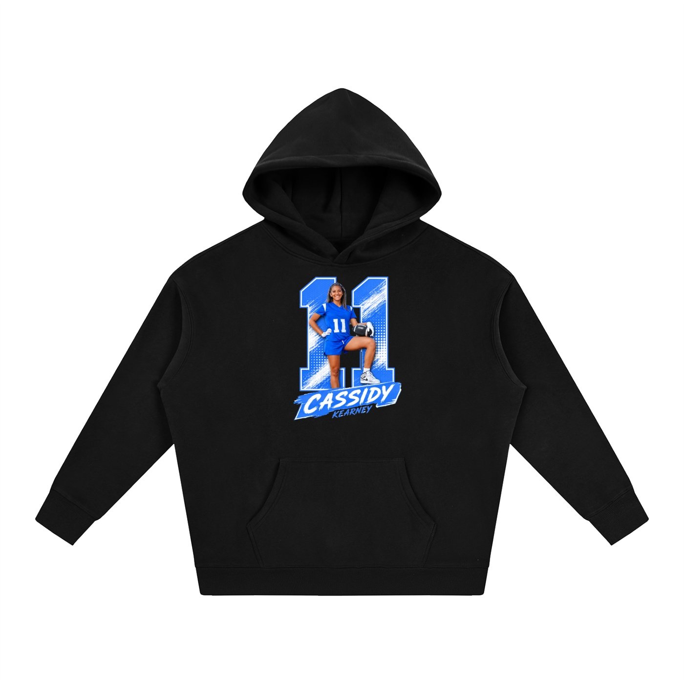 Cassidy Kearney Oversize Fleeced Hoodie - Image 1