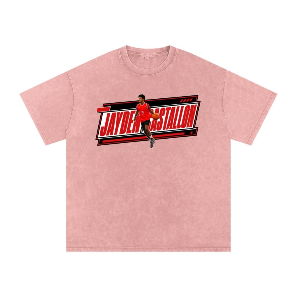 Jayden Castellon Snow Washed Oversized TEE