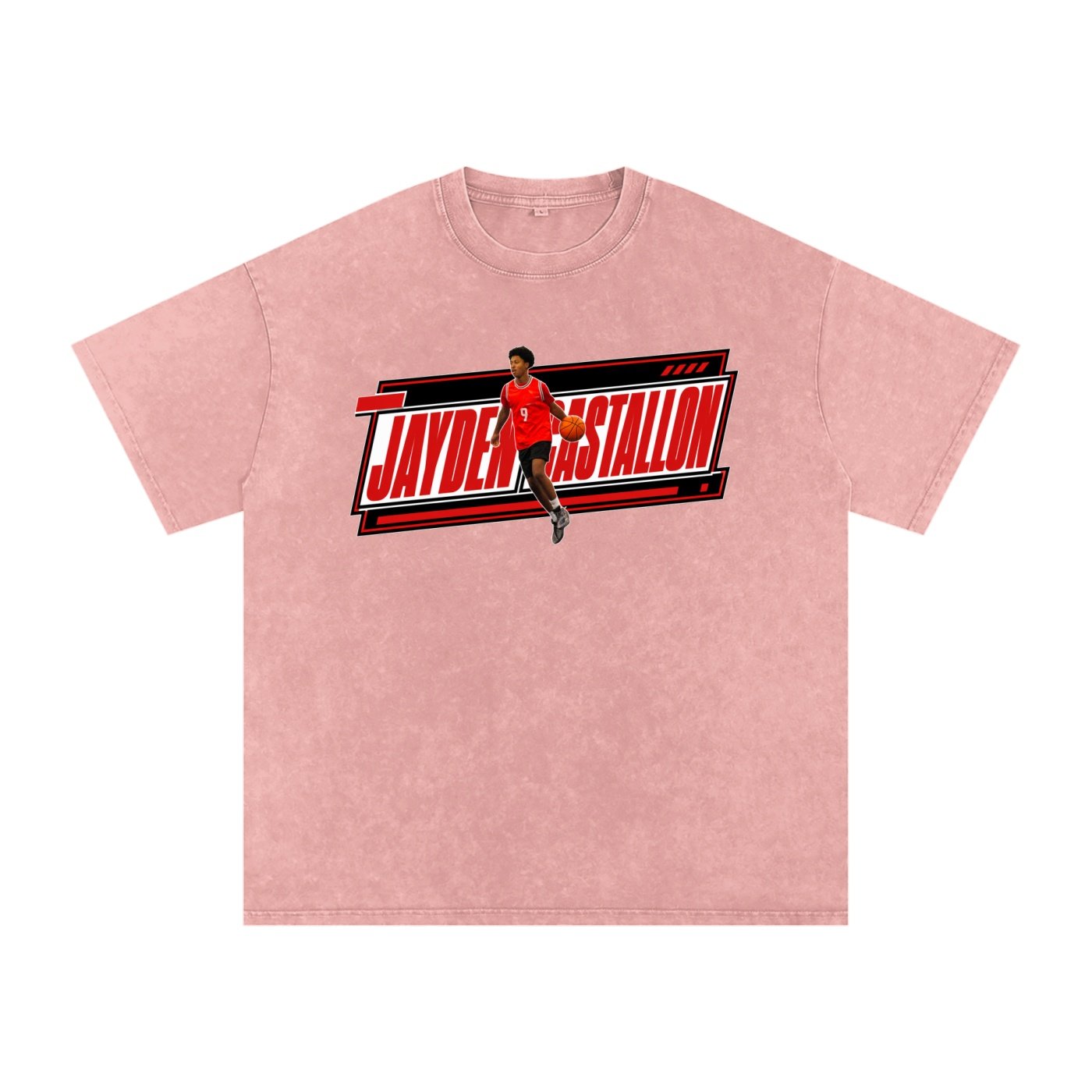 Jayden Castellon  Snow Washed Oversized TEE - Image 5