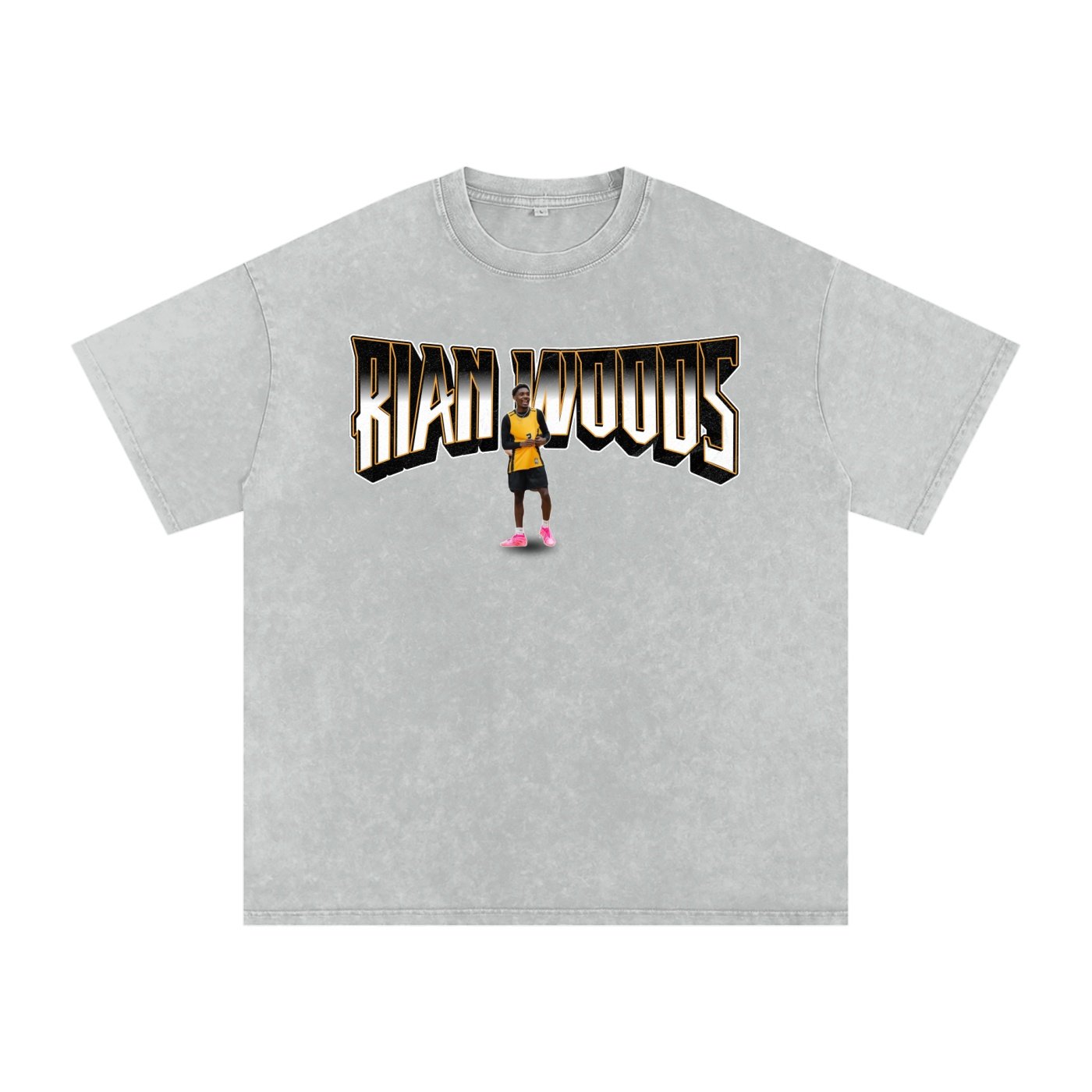 Rian Woods Snow Washed Oversized TEE - Image 3