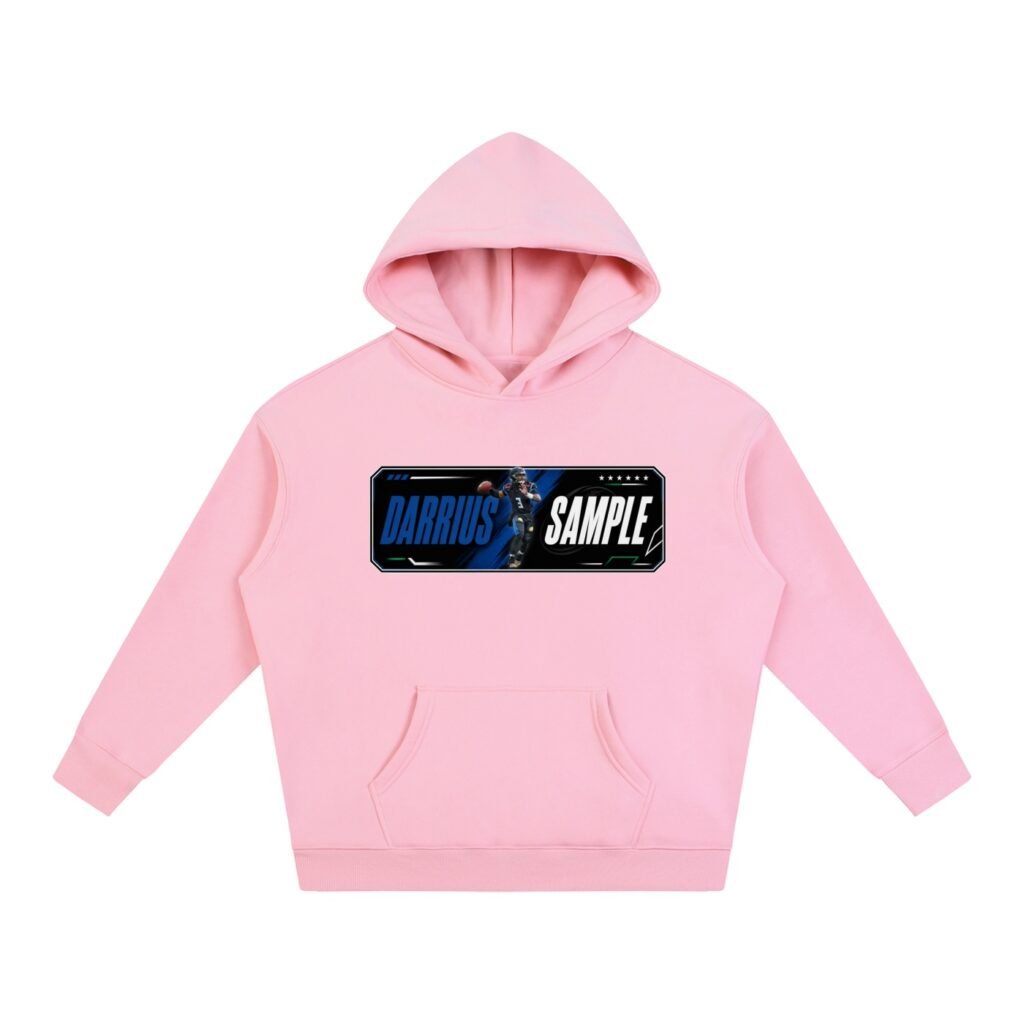 Darrius Sample Oversize Fleeced Hoodie