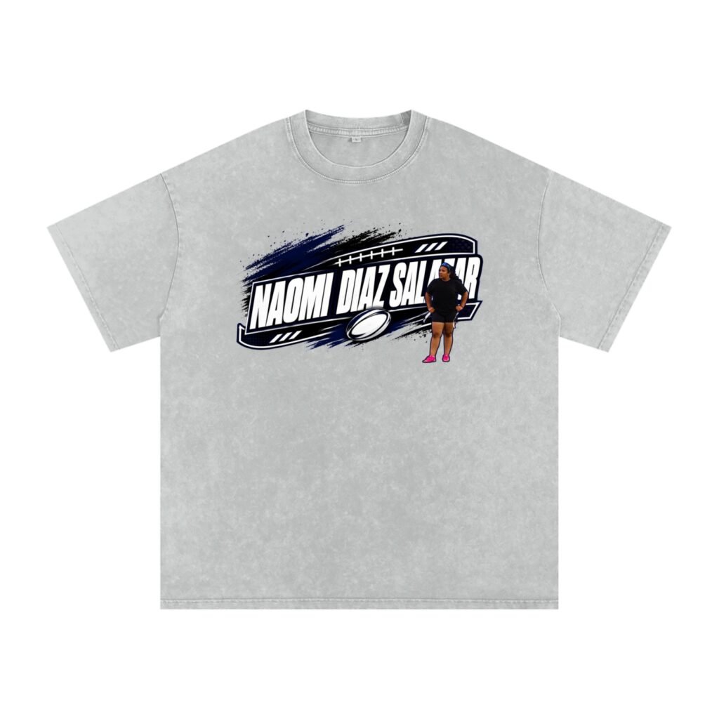 Naomi Diaz Salazar Snow Washed Oversized TEE