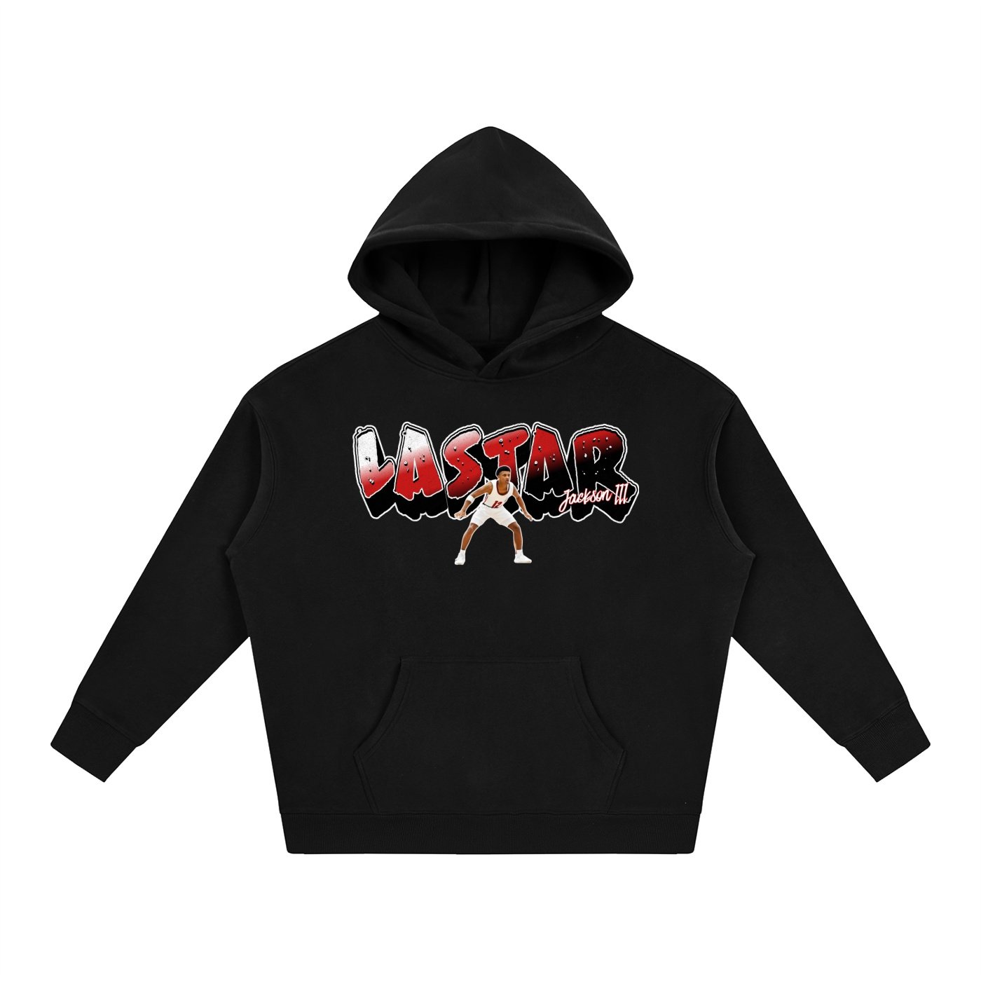 LaStar Jackson III Oversize Fleeced Hoodie - Image 1