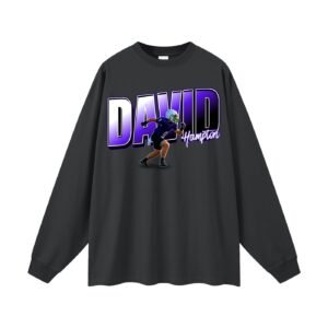 David Hampton Unisex Long Sleeve T-Shirt - Image 4