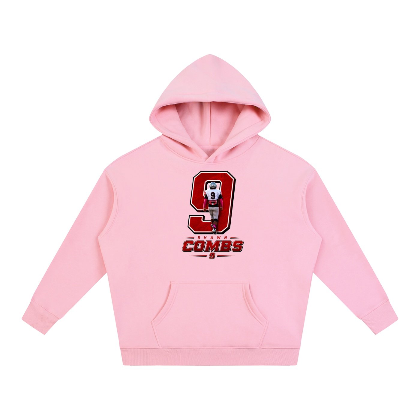 Shawn Combs Oversize Fleeced Hoodie - Image 5