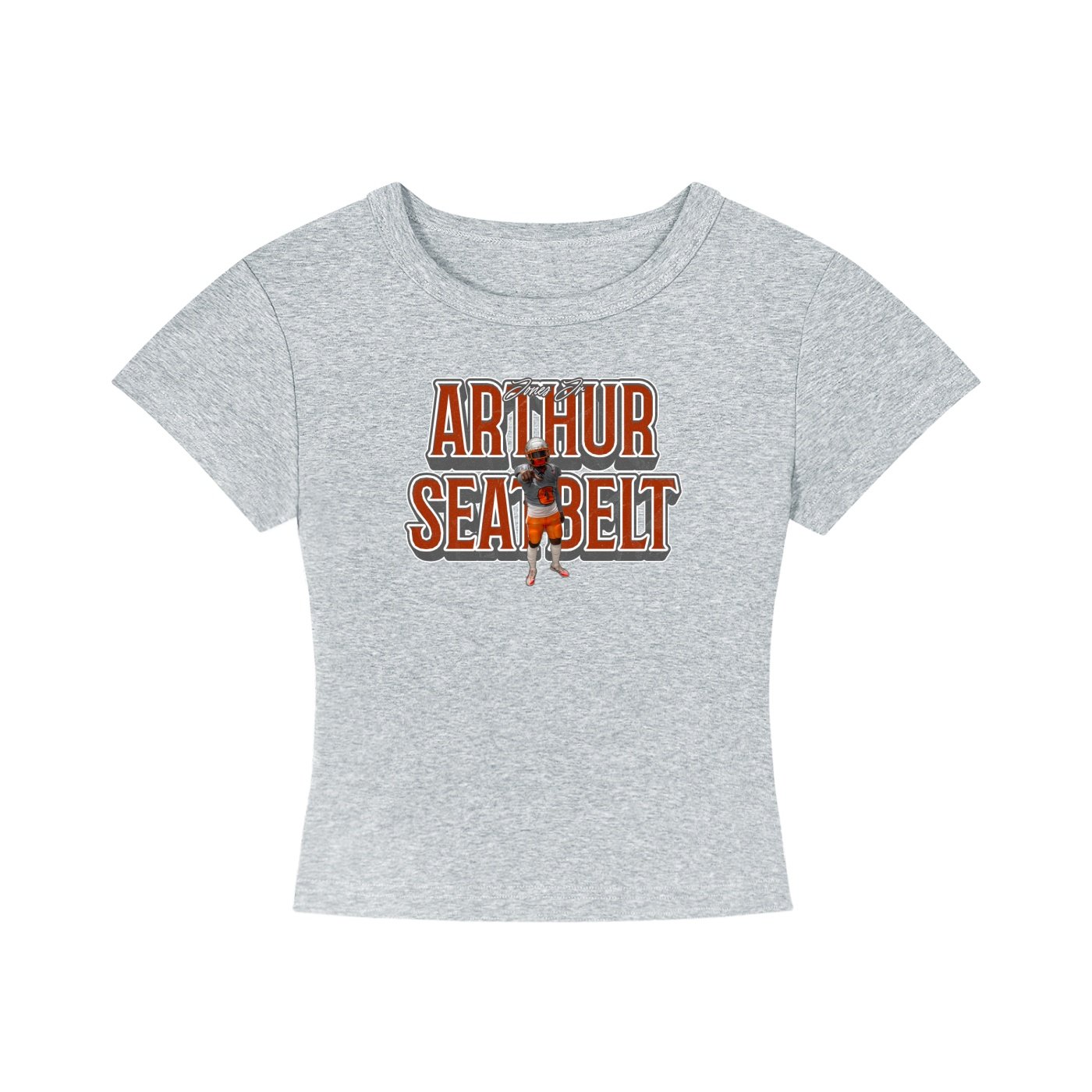 Arthur Seatbelt Jones Women's CropTop - Image 3