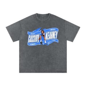 Cassidy Kearney Snow Washed Oversized TEE - Image 4