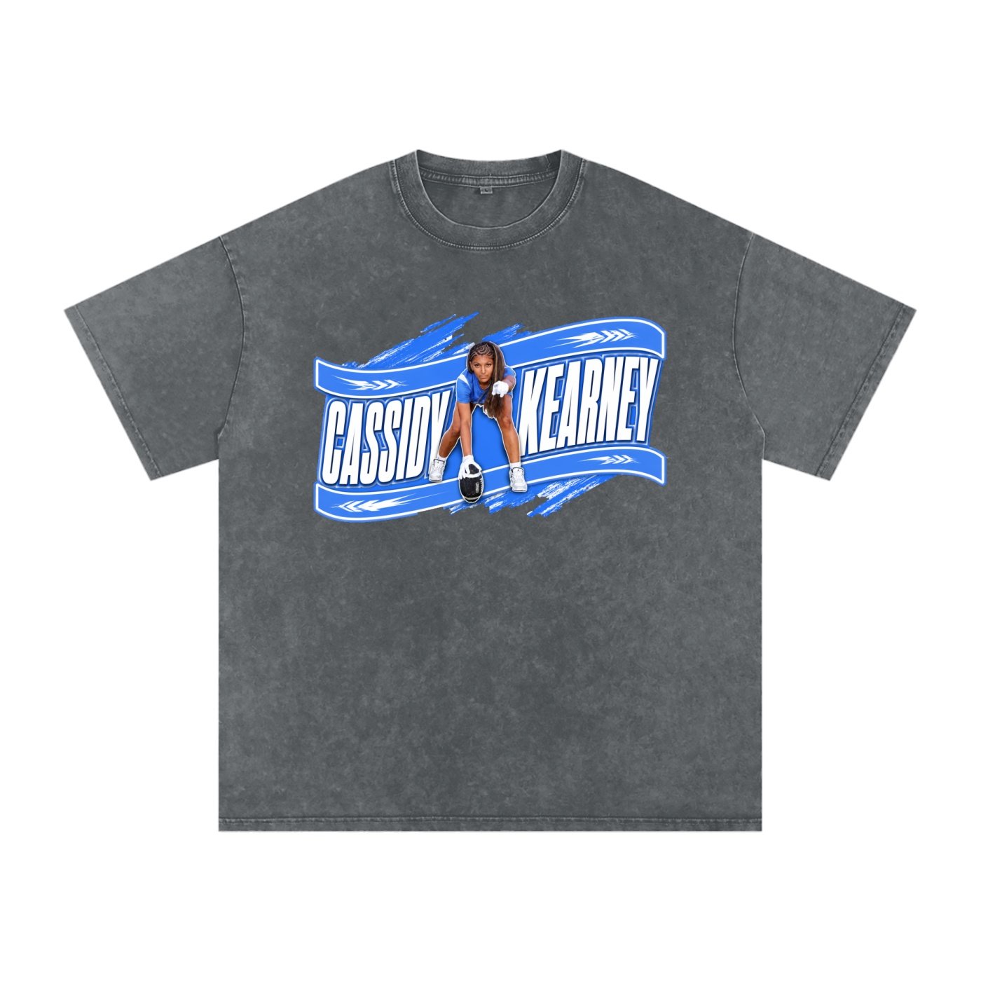 Cassidy Kearney Snow Washed Oversized TEE - Image 4