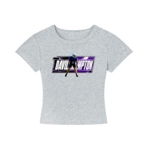 David Hampton Women's CropTop - Image 3
