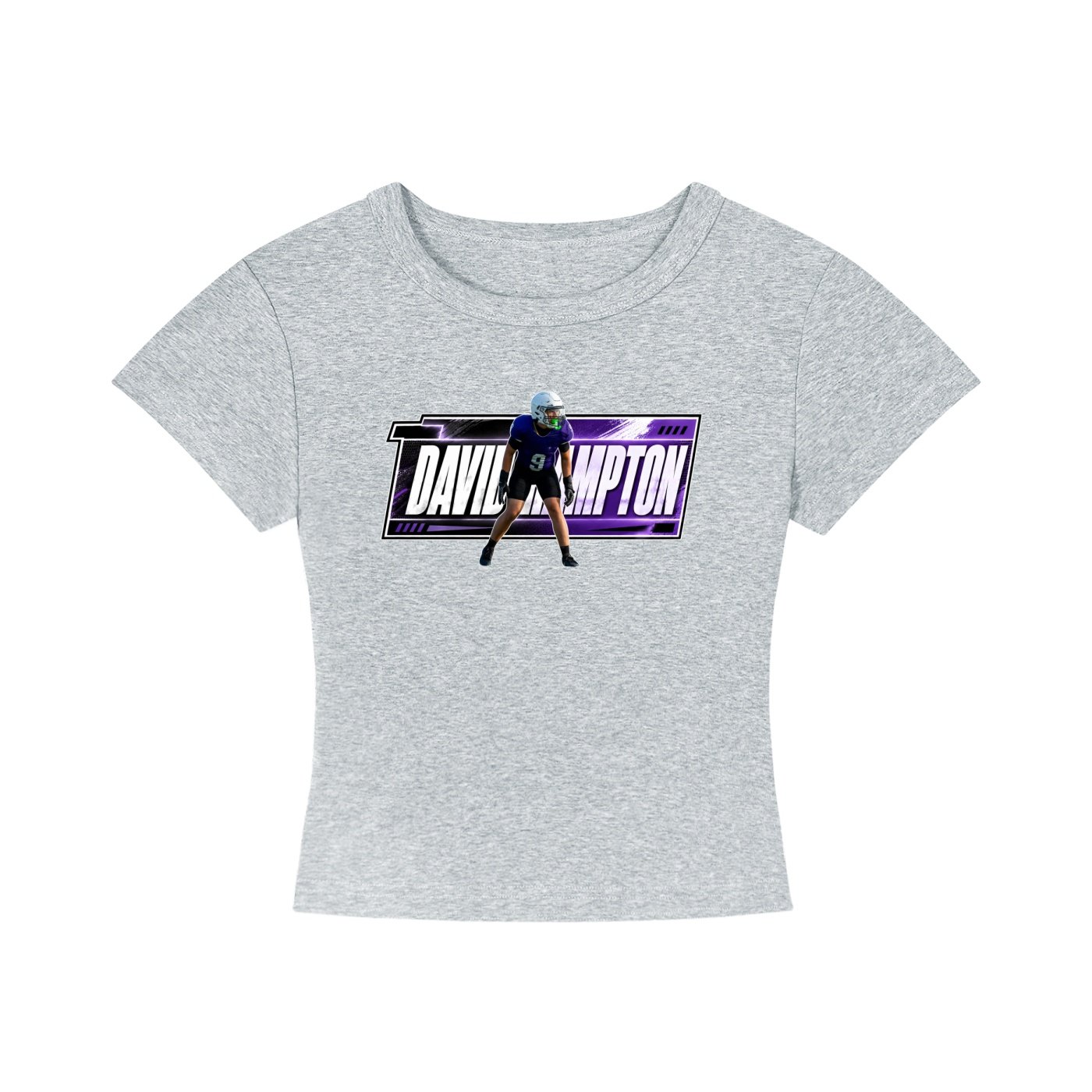 David Hampton Women's CropTop - Image 3