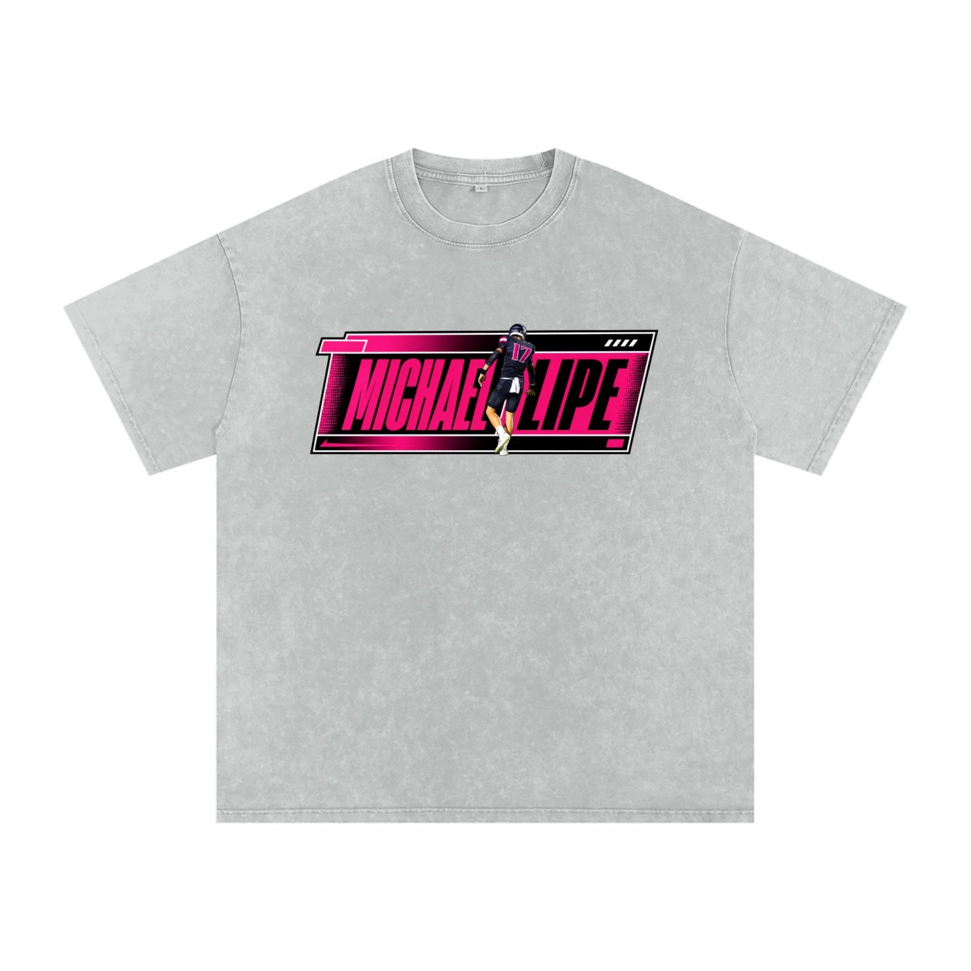 Michael Lipe Snow Washed Oversized TEE - Image 3