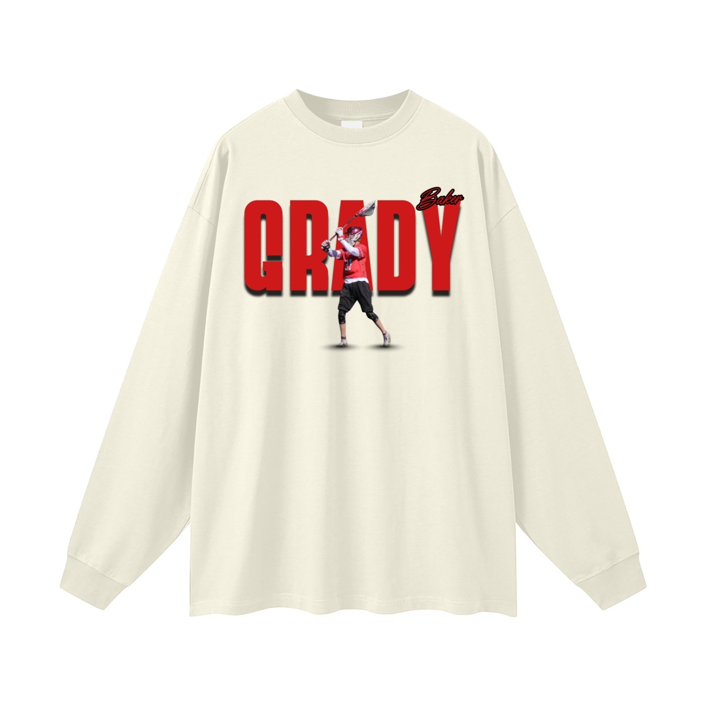 Grady Baker Unisex Long Sleeve T-Shirt - Image 3