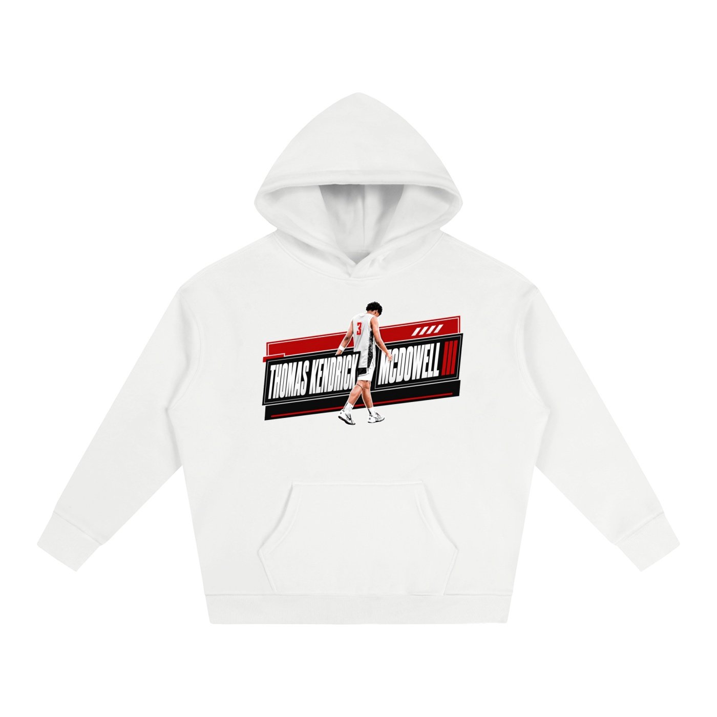 Thomas Kendrick McDowell III Oversize Fleeced Hoodie - Image 2