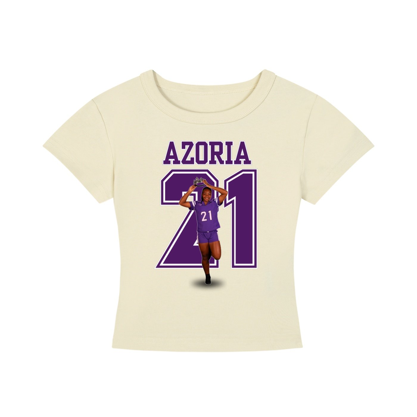 Azoria Glass Women's CropTop - Image 4