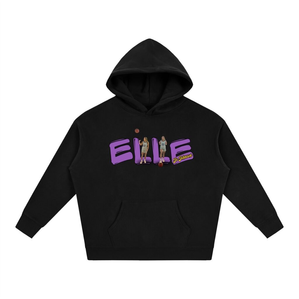 Elle Jo Johnson Oversize Fleeced Hoodie