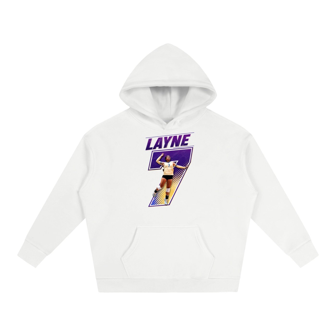 Layne Eutsler Oversize Fleeced Hoodie - Image 2