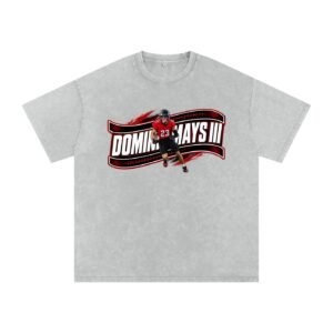 Dominic Mays III Snow Washed Oversized TEE - Image 3