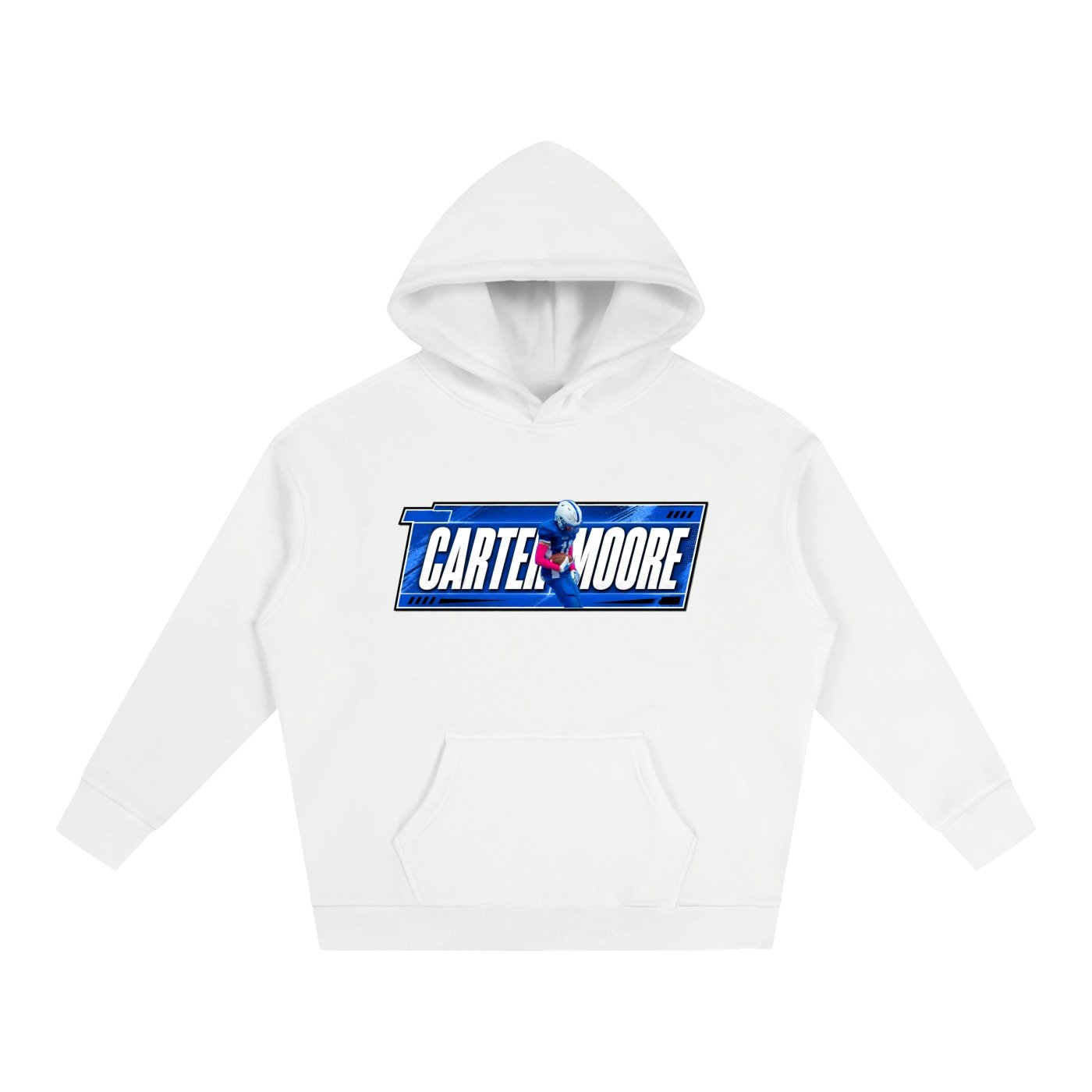 Carter Moore Oversize Fleeced Hoodie - Image 2