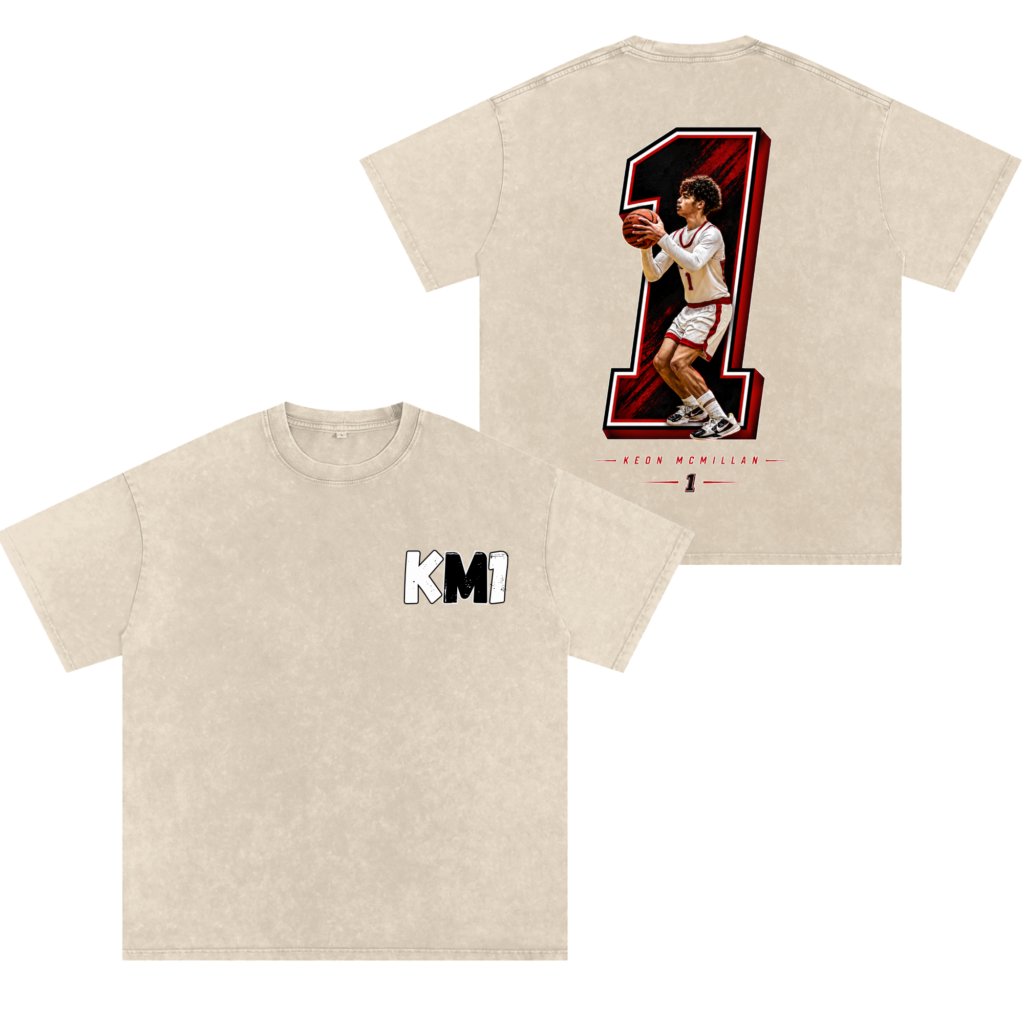 Keon McMillan Snow Washed Oversized TEE