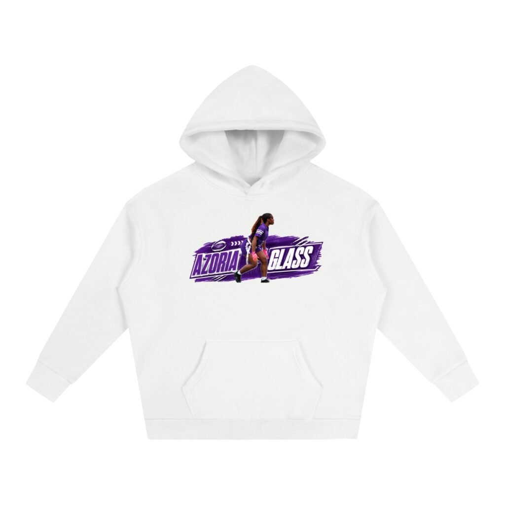 Azoria Glass Oversize Fleeced Hoodie