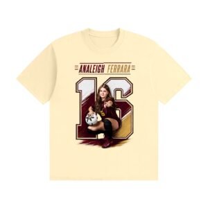Analeigh Ferrara Unisex Cotton T-Shirt - Image 3