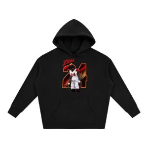 Zion Ntemi Oversize Fleeced Hoodie - Image 1