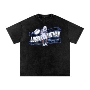 Logan Hartman Snow Washed Oversized TEE - Image 1
