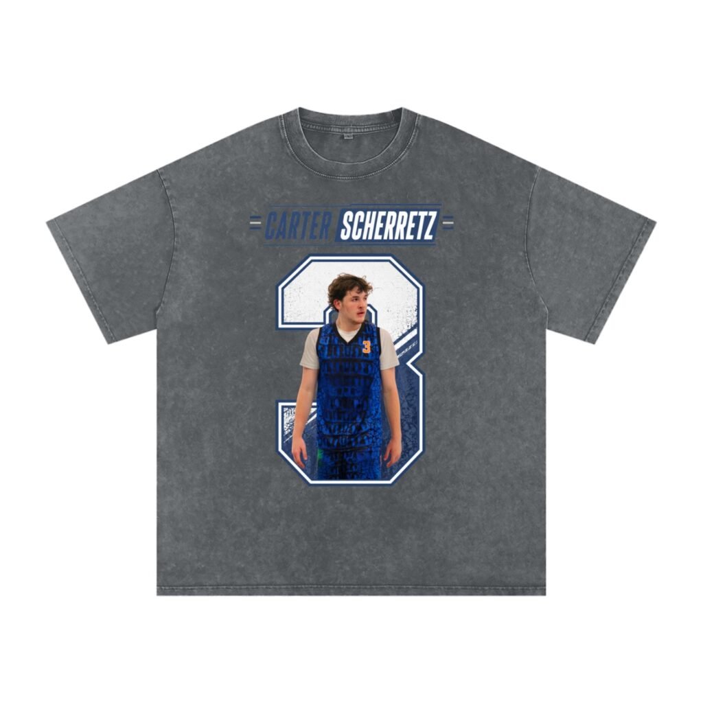 Carter Scherretz  Snow Washed Oversized TEE