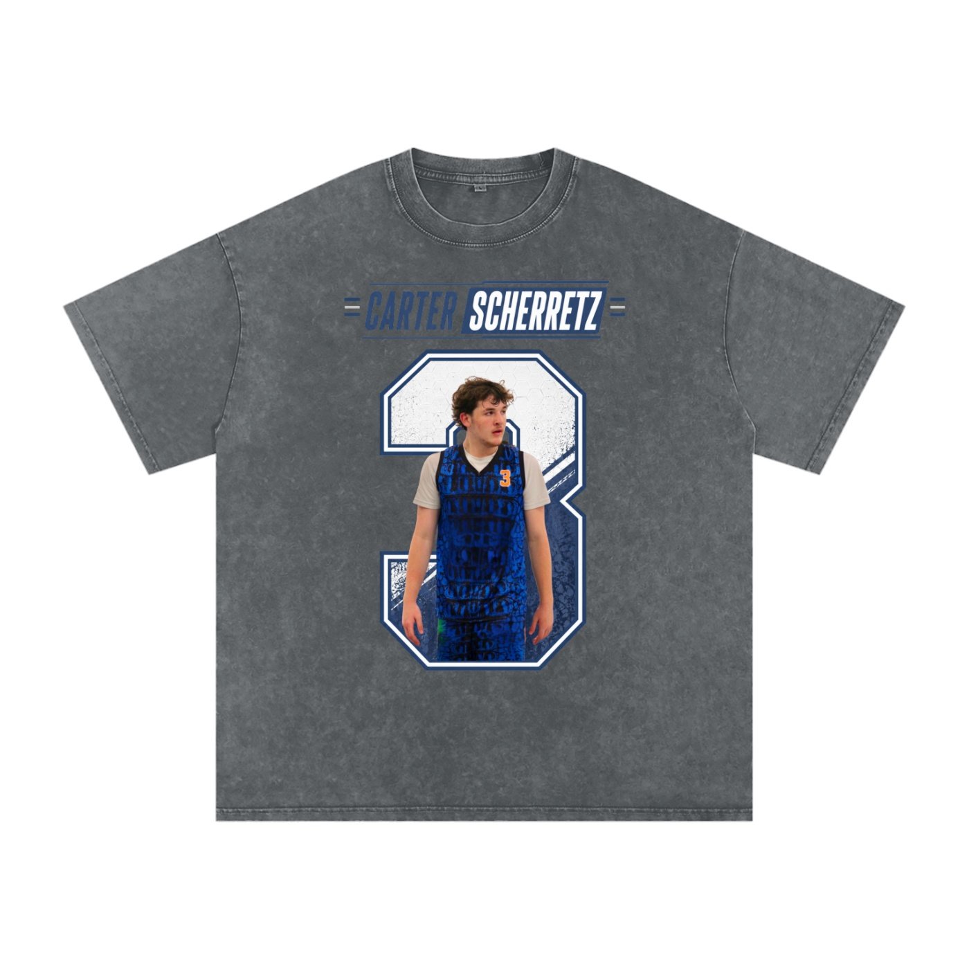 Carter Scherretz  Snow Washed Oversized TEE - Image 4