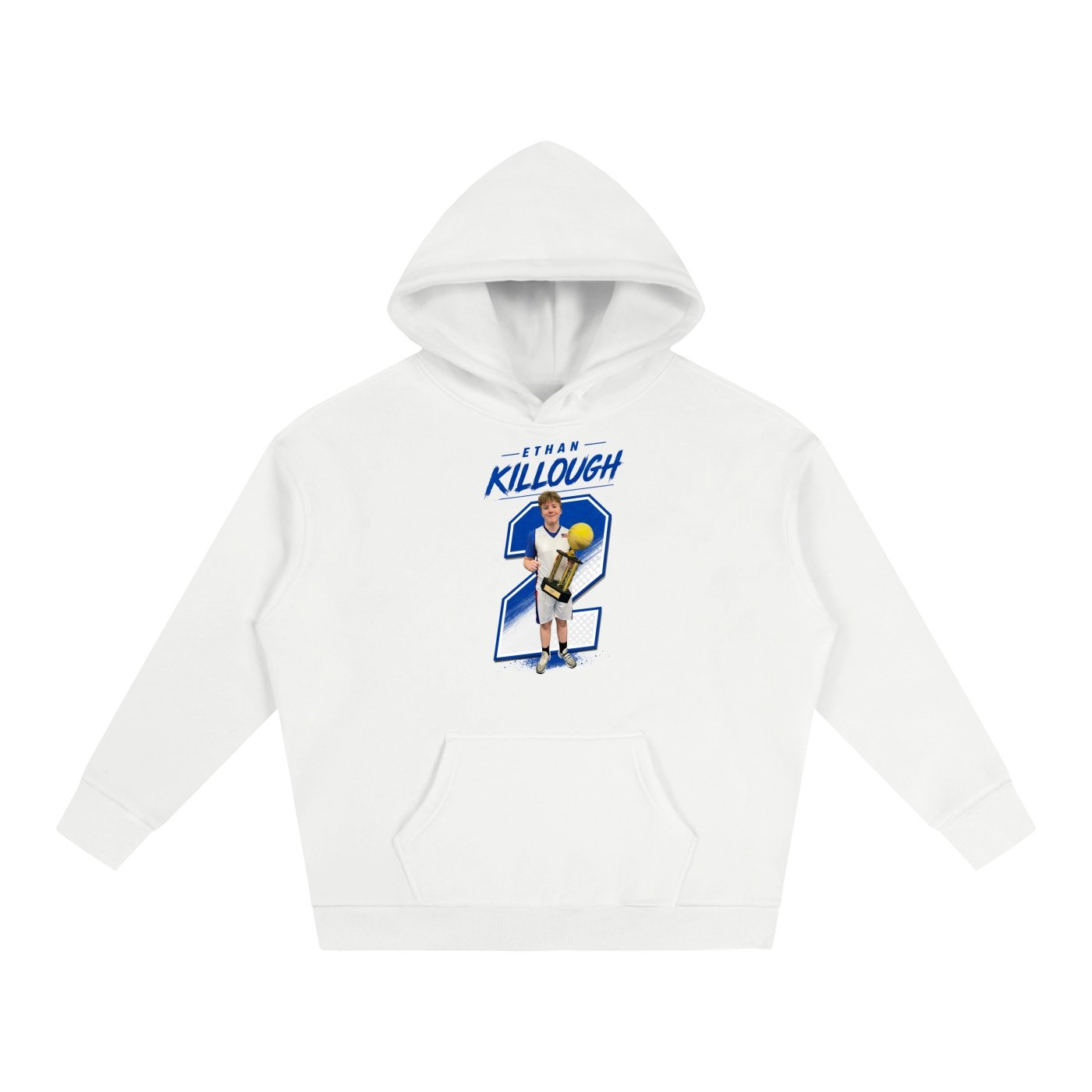 Ethan killough Oversize Fleeced Hoodie - Image 2