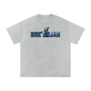 Bre'asjah Snow Washed Oversized TEE - Image 3