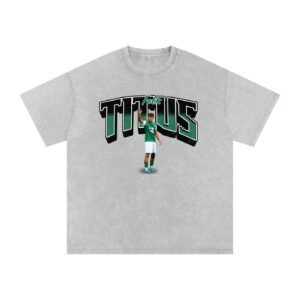 Titus Falk Snow Washed Oversized TEE - Image 3