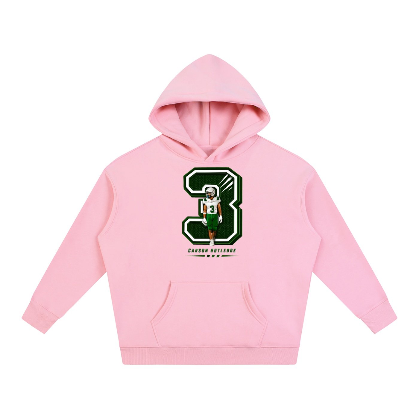 Carson Rutledge Oversize Fleeced Hoodie - Image 5