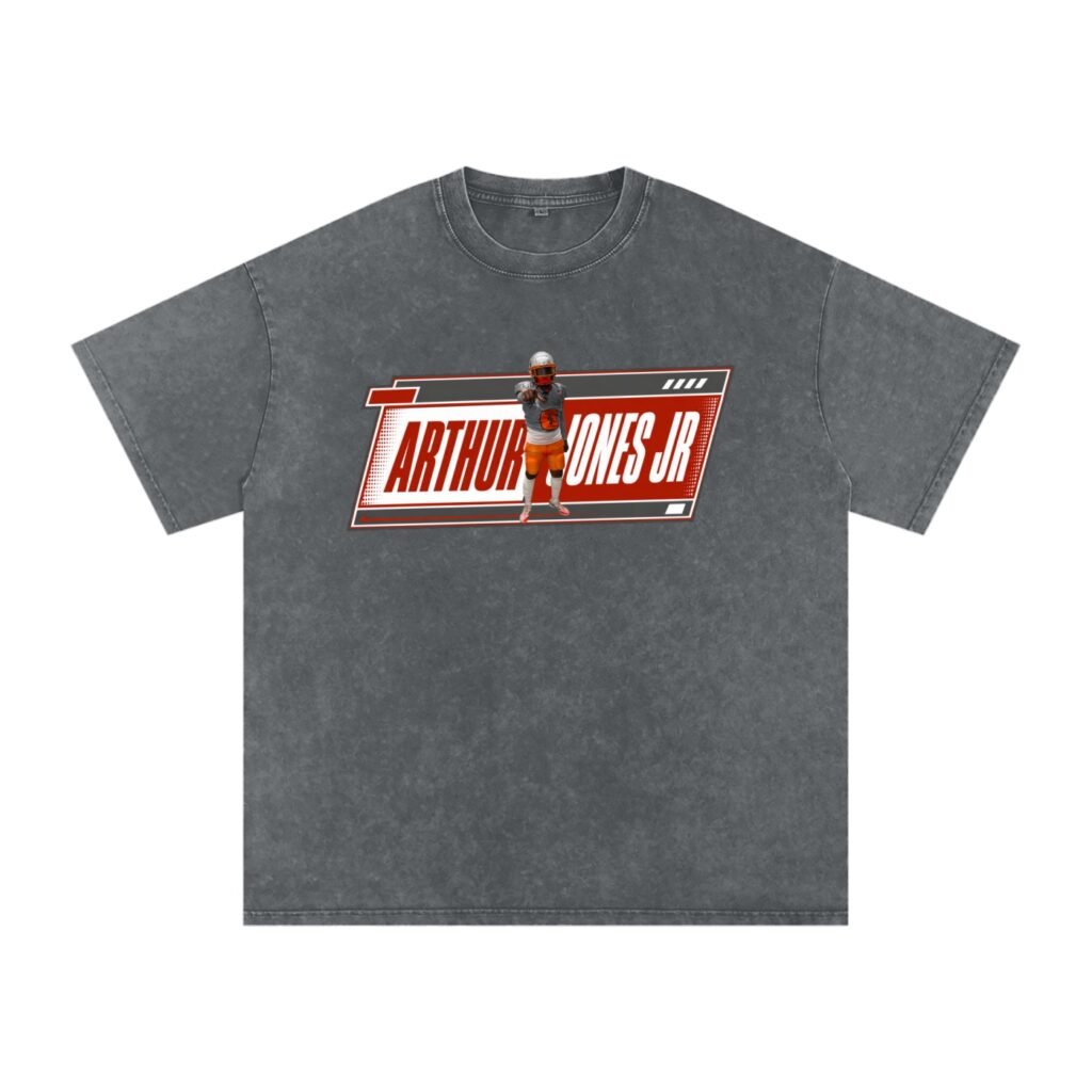 Arthur Seatbelt Jones  Snow Washed Oversized TEE
