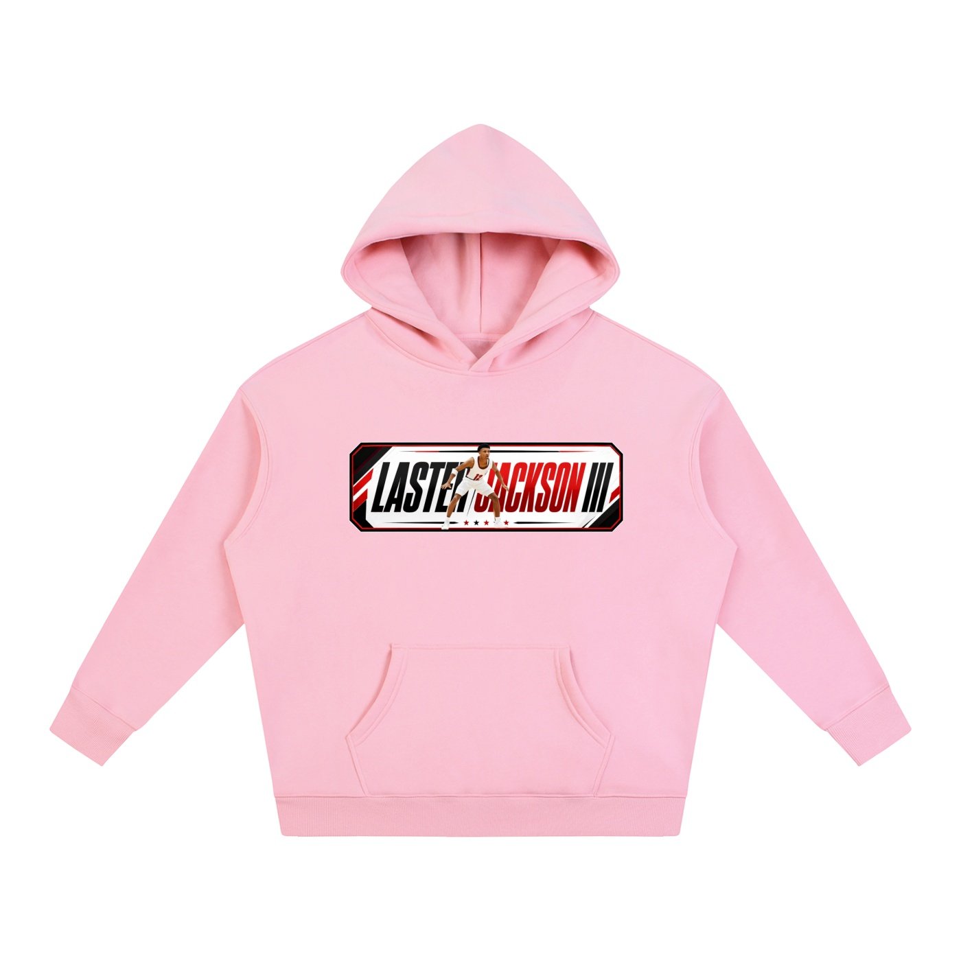 LaStar Jackson III Oversize Fleeced Hoodie - Image 5