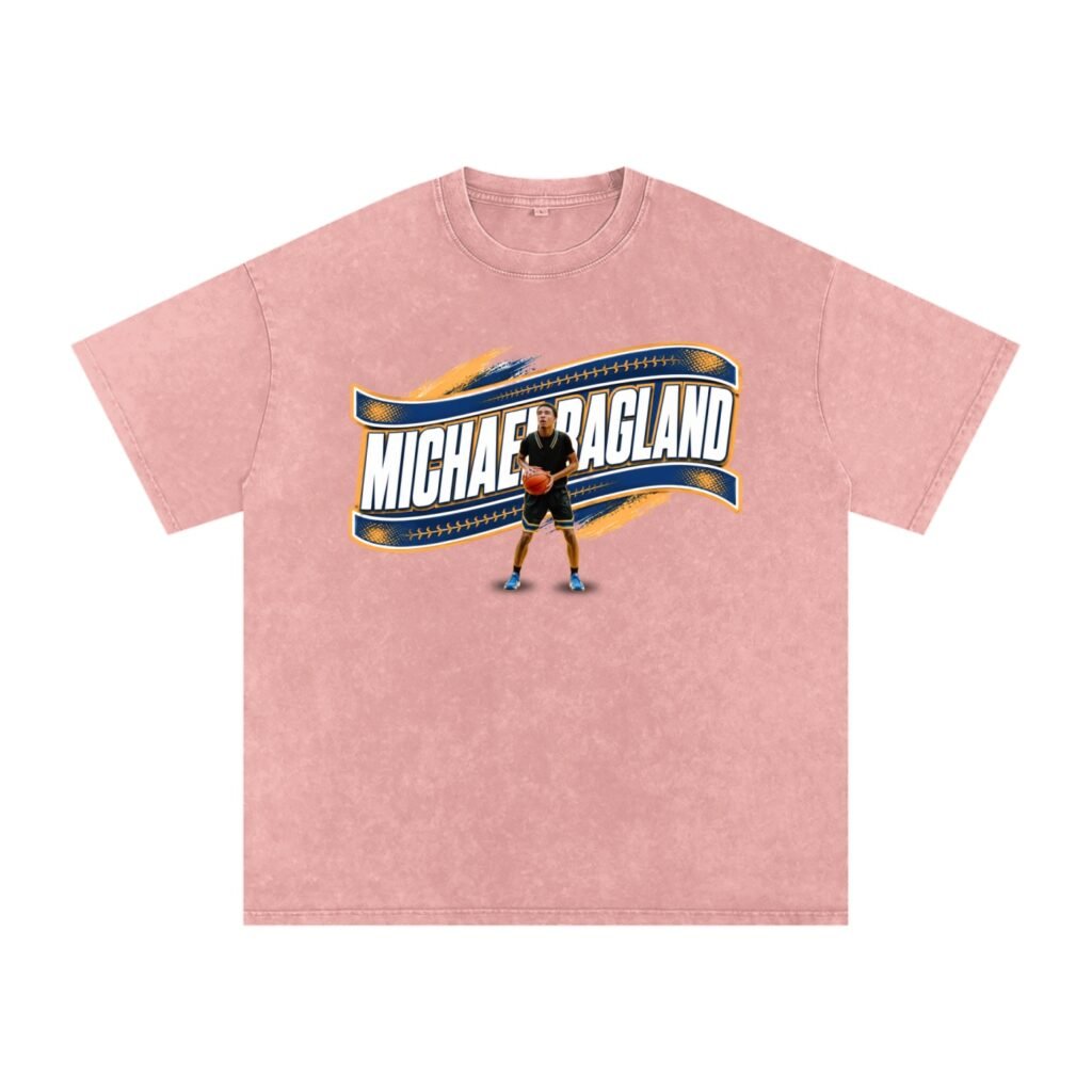 Michael Ragland Snow Washed Oversized TEE