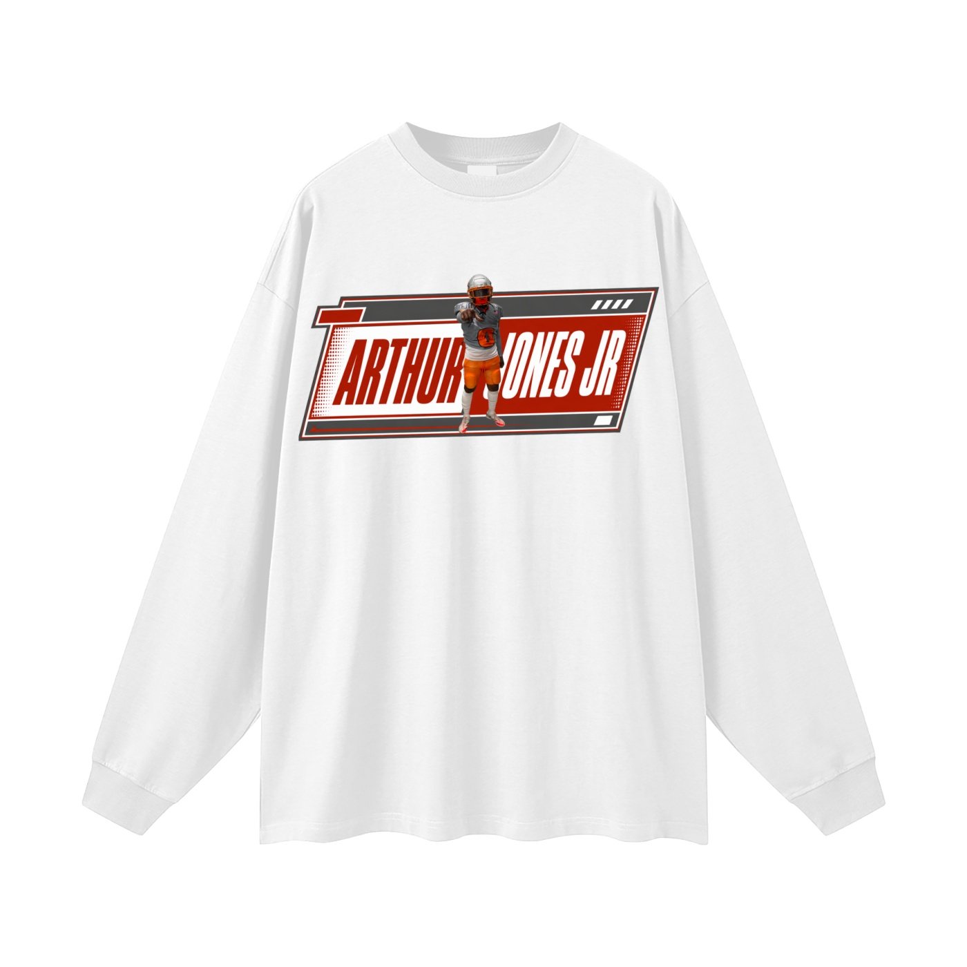 Arthur Seatbelt Jones Unisex Long Sleeve T-Shirt - Image 2