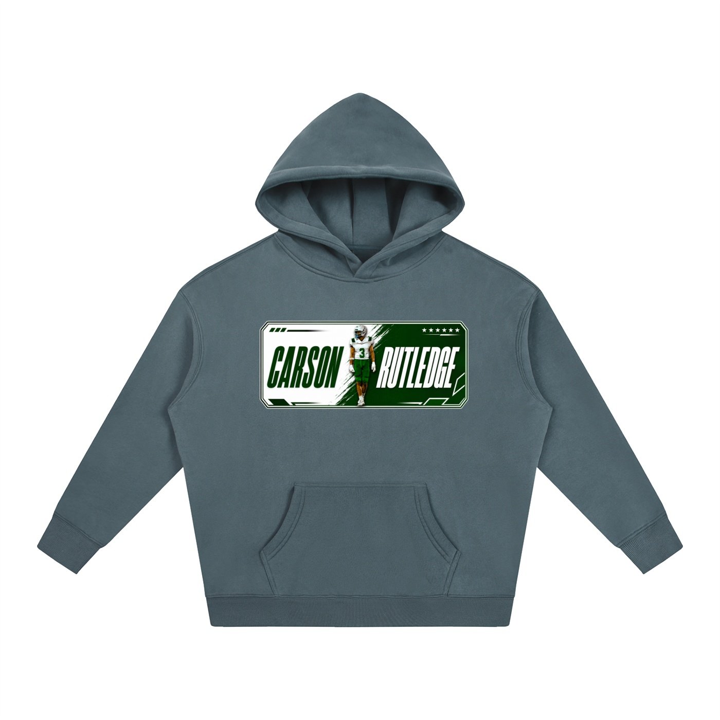 Carson Rutledge Oversize Fleeced Hoodie - Image 4