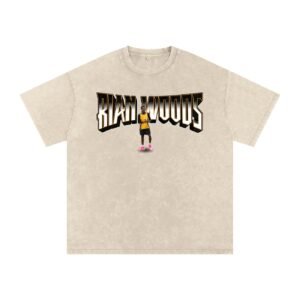 Rian Woods Snow Washed Oversized TEE - Image 2