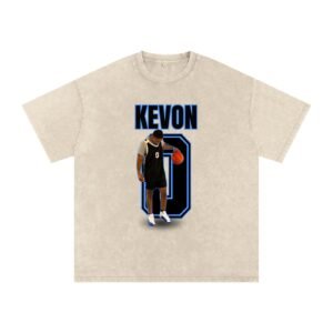 Kevon Washington Snow Washed Oversized TEE - Image 2