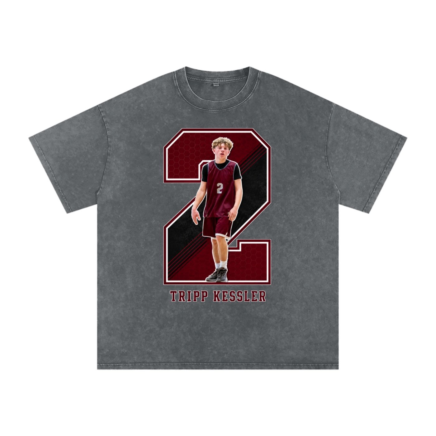 Tripp Kessler  Snow Washed Oversized TEE - Image 4