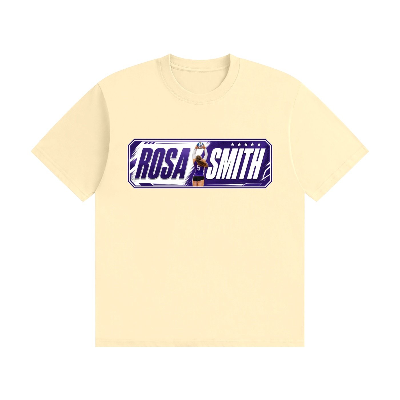 Rosa Smith Unisex Cotton T-Shirt - Image 3