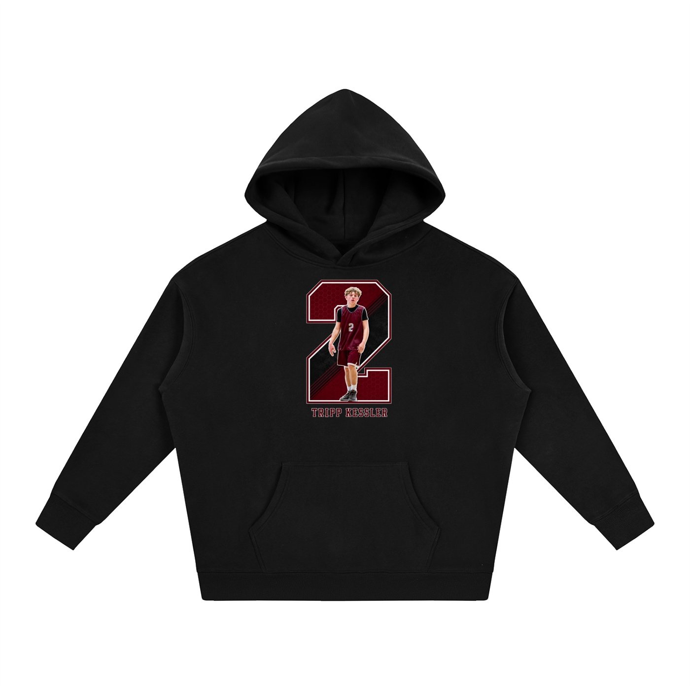 Tripp Kessler Oversize Fleeced Hoodie - Image 1