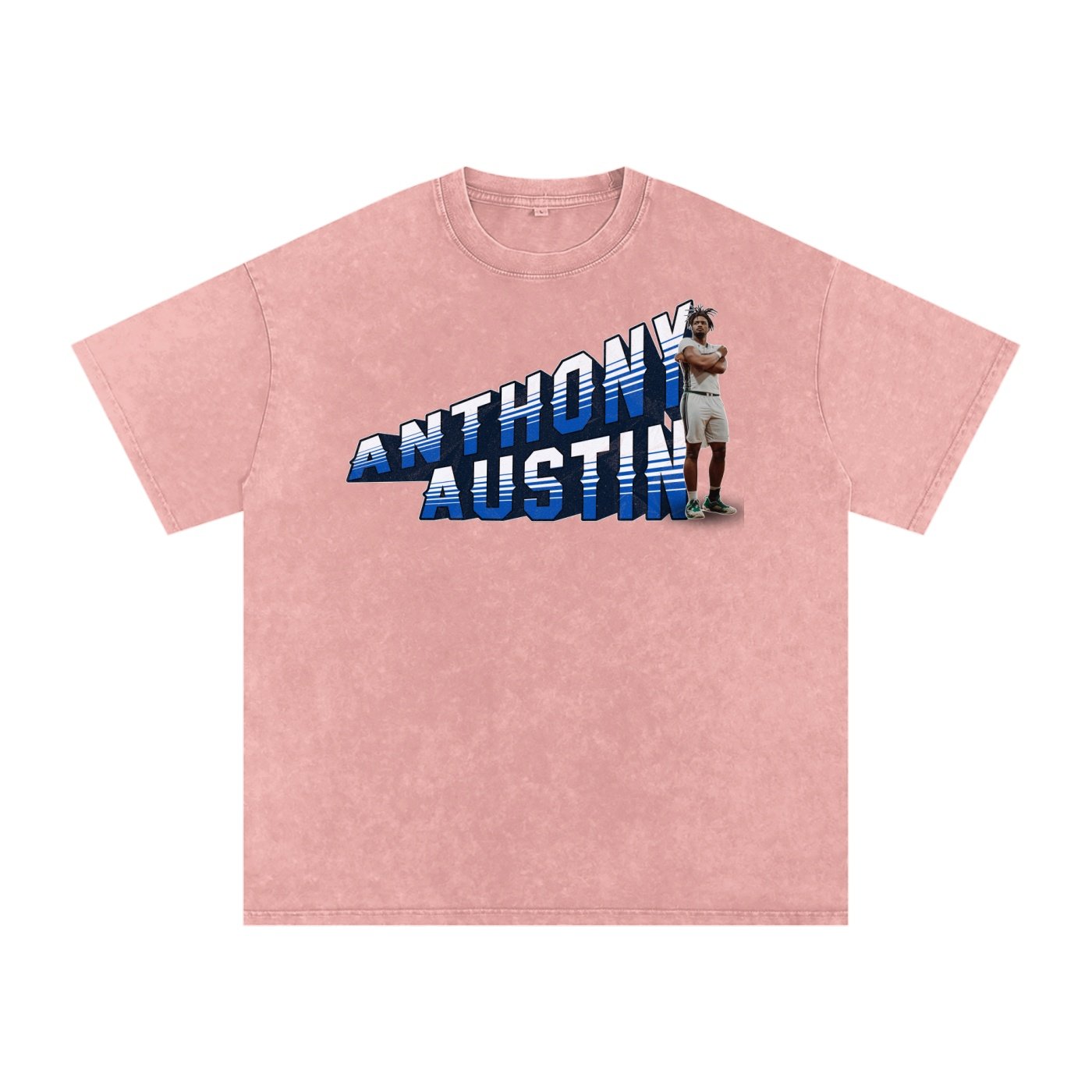 Anthony Austin Washed Oversized TEE - Image 5