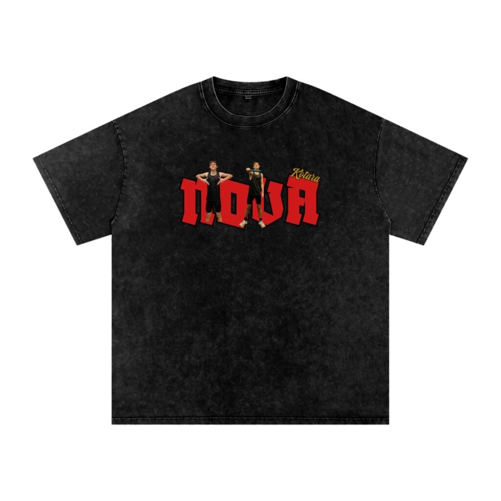 Nova Katora Snow Washed Oversized TEE