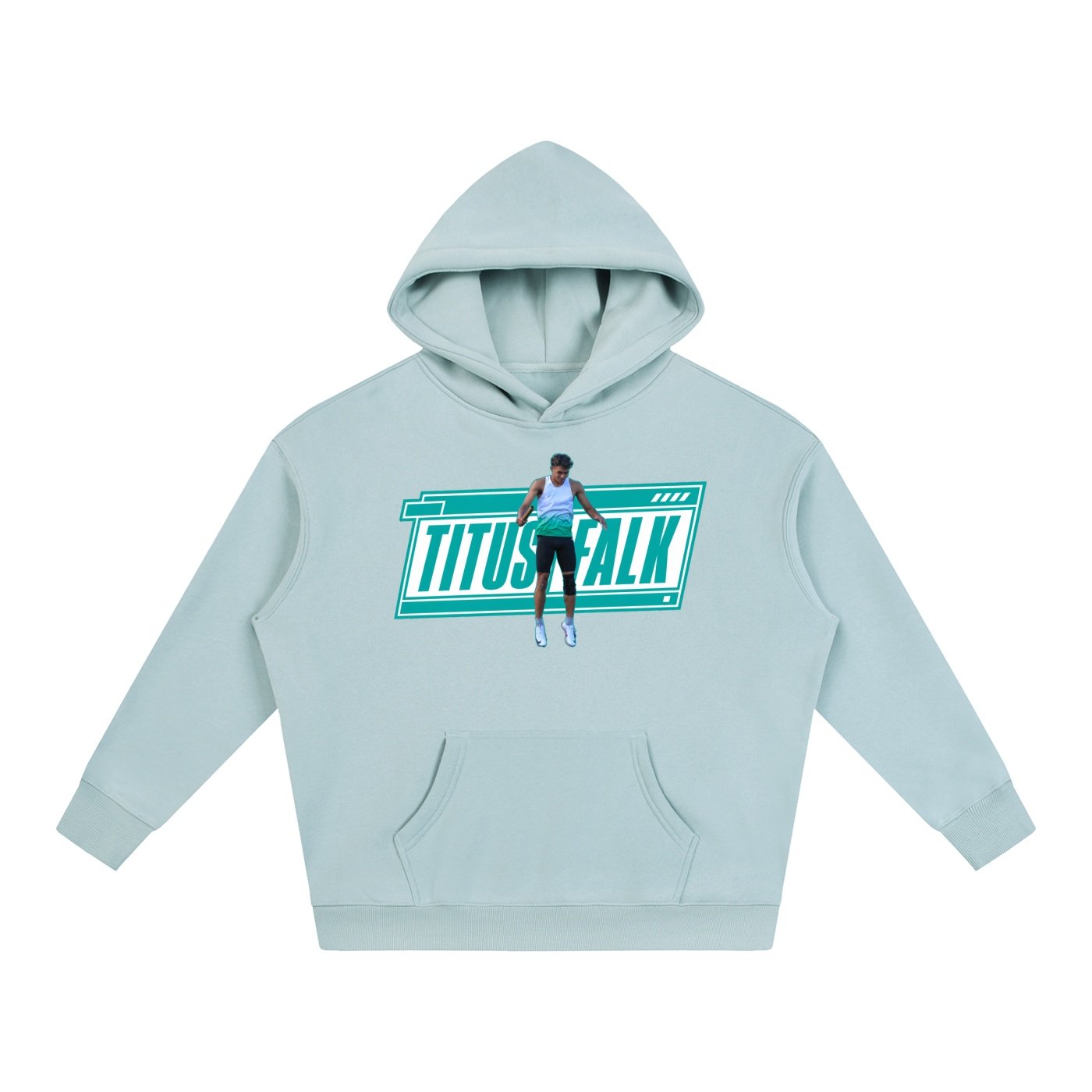 Titus Falk Oversize Fleeced Hoodie - Image 3