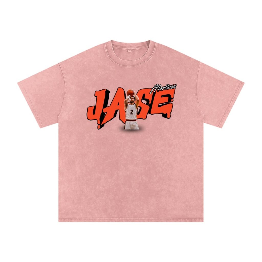 Jase Martinez Snow Washed Oversized TEE