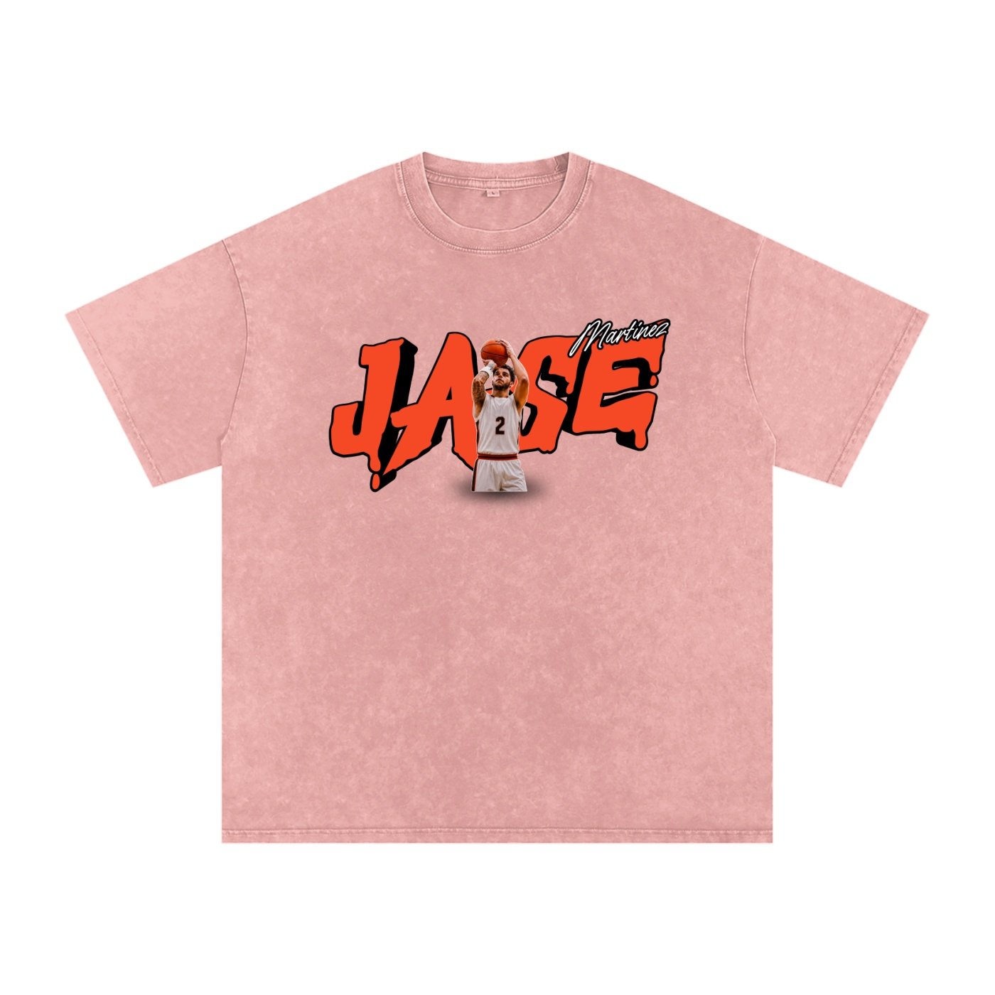 Jase Martinez Snow Washed Oversized TEE - Image 5