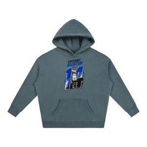 Anthony Austin Oversize Fleeced Hoodie - Image 4